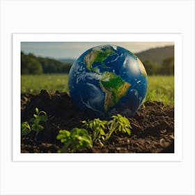 Earth In The Dirt Art Print