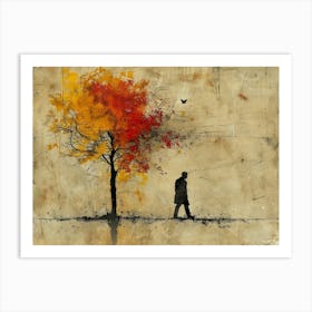 Autumn Tree 2 Art Print