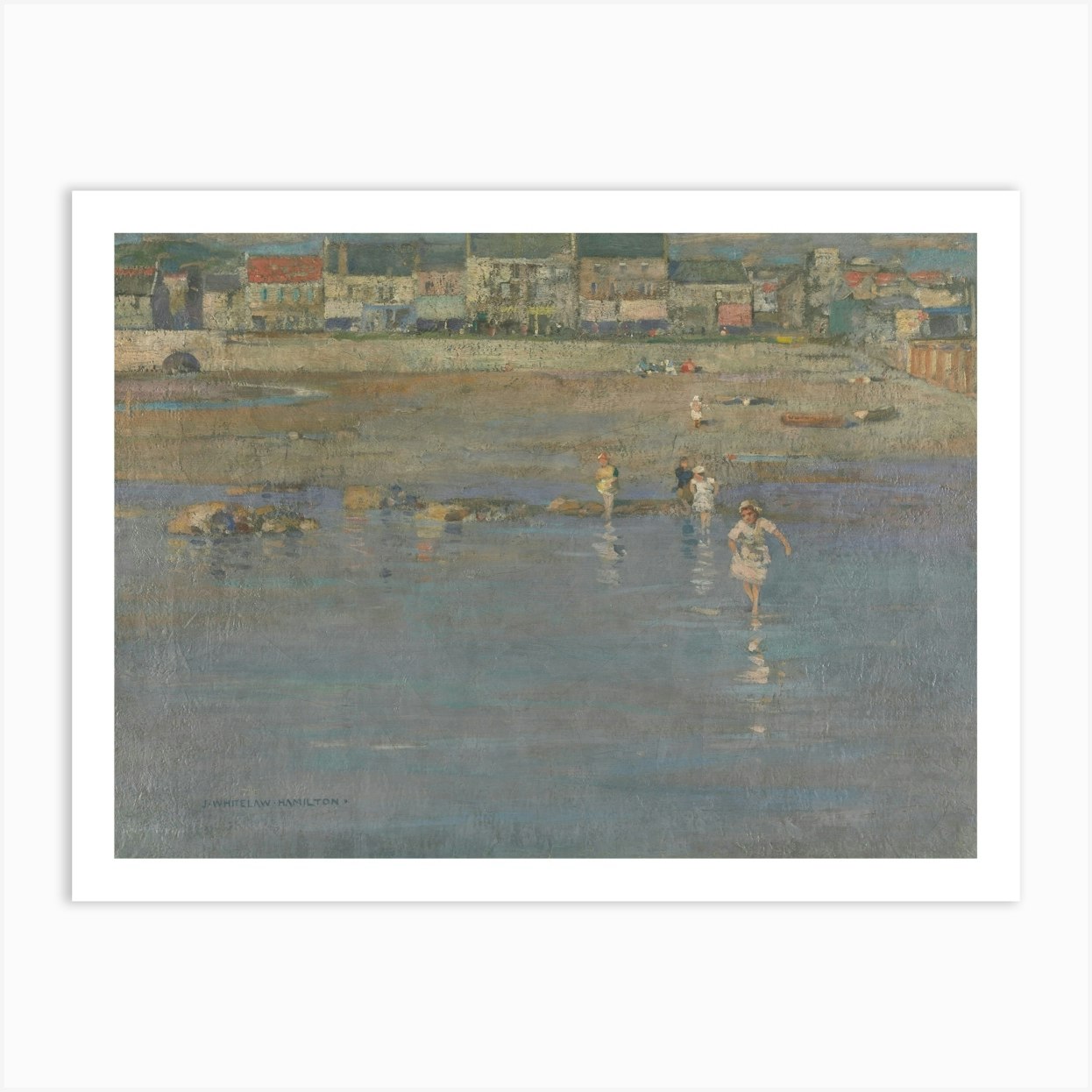 Beach Art Print by Print Rocker