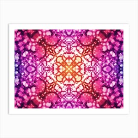 Abstract Kaleidoscope 2 Art Print