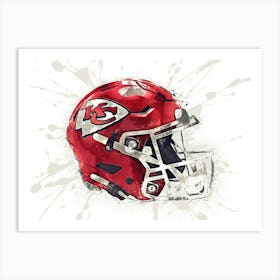 Kansas City Chiefs 2 Art Print