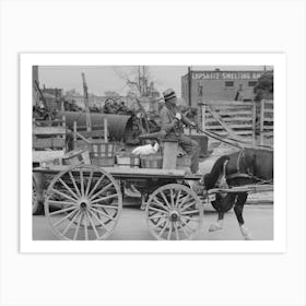 Untitled Photo, Possibly Related To Activity Around Farmers Supply Store, Waco, Texas By Russell Lee Art Print