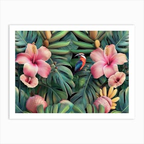 Tropical Painting Art Print