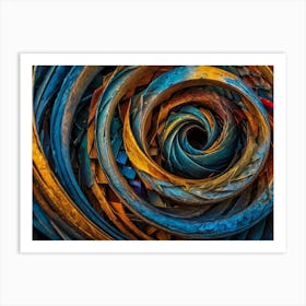 Spiral Spirals Art Print