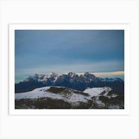 Kitzbühl Mountains Art Print