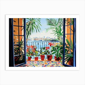 Open Window Matisse Landscape Art Print