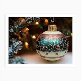 Christmas Ornament Art Print