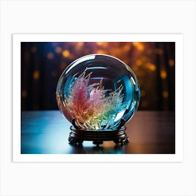 Water Globe Art Print