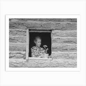 Untitled Photo, Possibly Related To Jack Whinery S Daughter Setting Pot Plant In Window, This Is The Window In The Art Print