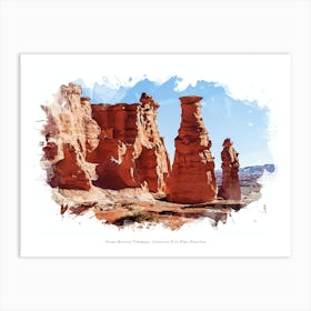 Parque Nacional Talampaya, Catamarca & La Rioja, Argentina Art Print