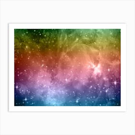 Spectrem2 Galaxy Space Background Art Print