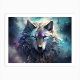 Star Wolf Art Print