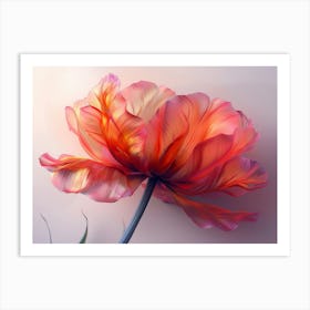 Tulips artwork 007 Art Print