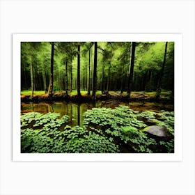 Twilight Forest 1 Art Print