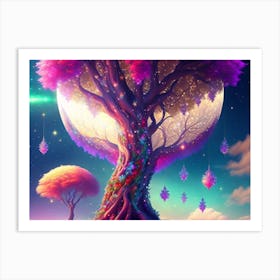 Tree of dreams Art Print