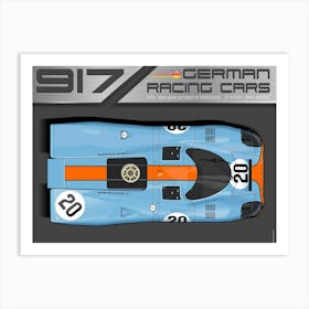 Porsche 917 No. 20 Art Print