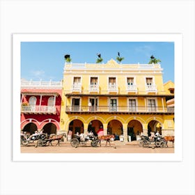 Cartagena Colombia Arches Art Print
