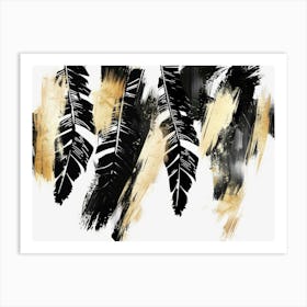 Feathers Canvas Print 1 Art Print