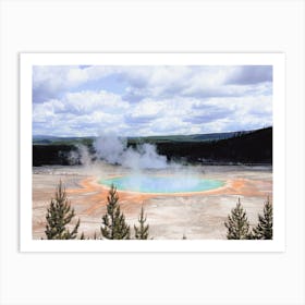 Yellowstone Hot Spring Art Print