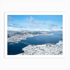 Tromso View, Norway Art Print