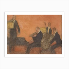 Music, 1906, By Magnus Enckell Art Print