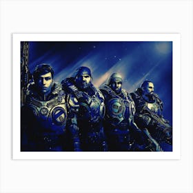 Light Of Heroes ― Gears 5 Art Print