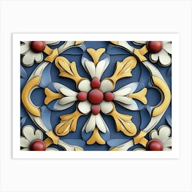 Decorative Tile Art Print