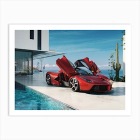 La Ferrari Art Print