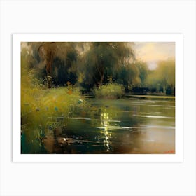 Hurley Island Reflections Art Print