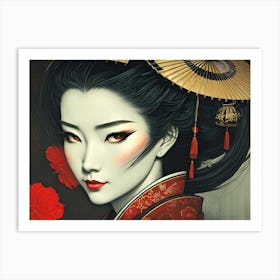 Asian Woman Art Print