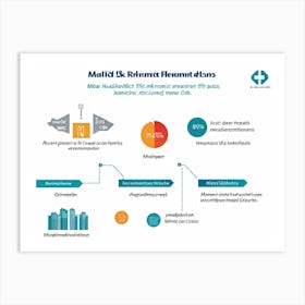 A Meticulously Detailed Infographic Illustrating Comprehensive Health And Retirement Management Solu (1) Art Print