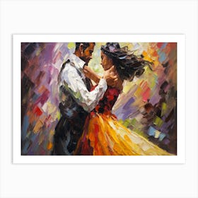 Dancers 1 Art Print