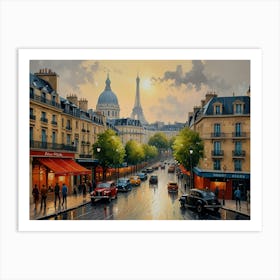 Paris Street Art Print