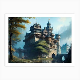 Fantasy Castle 1 Art Print