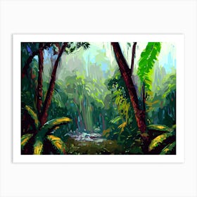 Tropical Forest Art Print