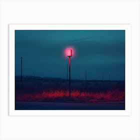 Red Light 3 Art Print