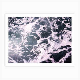 Tropical Waves - Blue Sea and Beach Photography Art Print