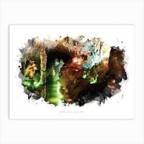 Swallow S Cavern, Yunnan, China Art Print