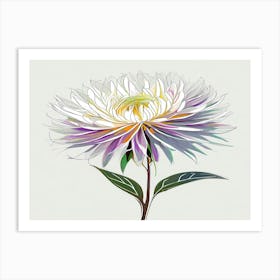 Dahlia Art Print