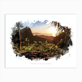 Parque Nacional Da Tijuca, Rio De Janeiro, Brazil Art Print