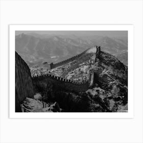 Great Wall Of China Ii Art Print