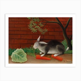 The Rabbit's Meal, Henri Rousseau Art Print
