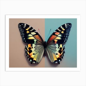 Butterfly - Butterfly Stock Videos & Royalty-Free Footage 6 Art Print