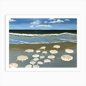 Sand Dollars 5 Art Print