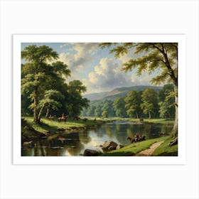 Classic Landscape 2 40x30in 12000x9000px 52 Art Print