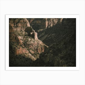 Canyon Shadows Art Print