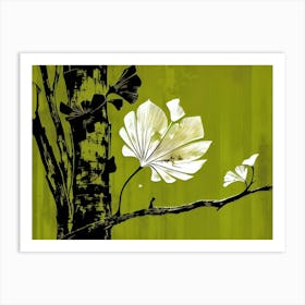 White Flower 2 Art Print