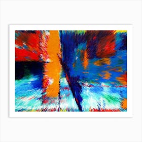 Acrylic Extruded Painting 594 Art Print