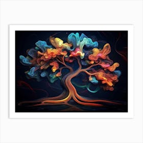 Tree Of Life Painting 1 Art Print