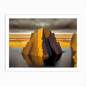 Sand Dunes Art Print